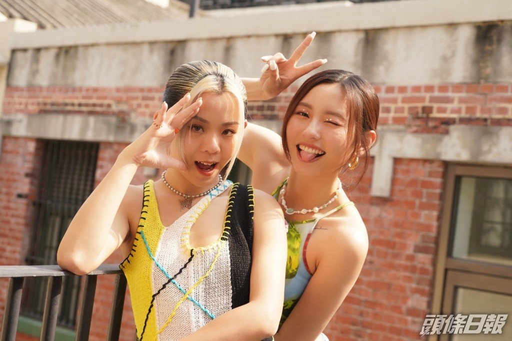 隊長Gao（左）和Ivy表情生鬼。